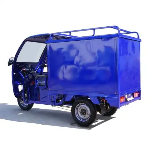 Covered Electric Cargo Tricycle